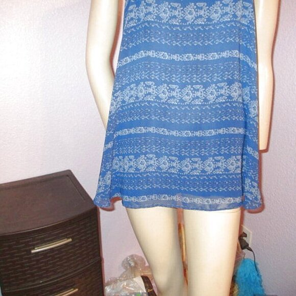 Torrid CHIFFON Sophie SWING Cami Size 2X FLOWY Soft ADJUSTABLE Sleeveless TUNIC - Picture 3 of 11